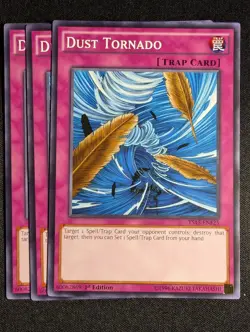 Yugioh 3x Dust Tornado YS15-ENF25 1st Edition Common NM - Image 1