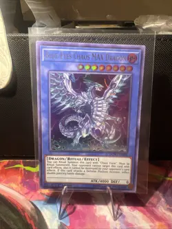 Yugioh Blue-Eyes Chaos Max Dragon DUPO-EN048 Ultra Rare 1st Ed NM - Image 1