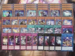 Yugioh Complete Ghostrick Deck 45 Cards Alucard Jiangshi Complet **HOT** + Bonus - Image 1
