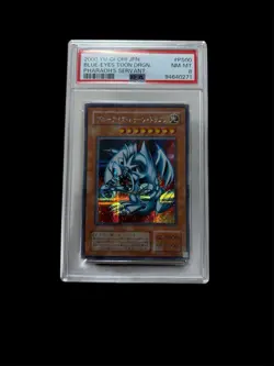 Yu-Gi-Oh BLUE-EYES TOON DRAGON PSA8 secret rare PS-00 Japanese - Image 1