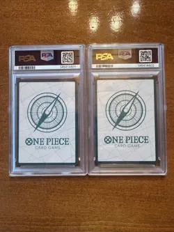 2025 One Piece EN Special DON!! Set V2& V3 Sequential Ace & Sabo PSA 10 GEM MINT - Image 2