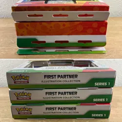 Pokemon First Partner Illustration Collection Series 1 Lot x3 *READ DESC* SEALED - Image 4