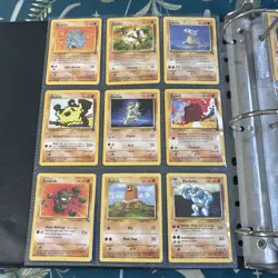 Old Vintage Wotc Pokemon Tcg Binder Bundle Joblot X131 Cards - Image 4
