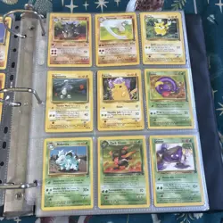 Old Vintage Wotc Pokemon Tcg Binder Bundle Joblot X131 Cards - Image 5