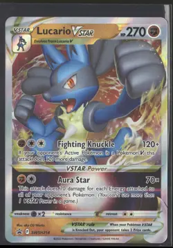 Lucario VSTAR Holo Promo SWSH: Sword & Shield Promo Cards SWSH214 NM - Image 1