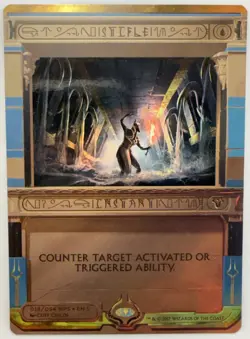 Magic: The Gathering Stifle Masterpiece Series: Amonkhet Invocations Foil - Image 1