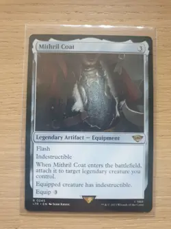 MTG - Mithril Coat #0245 LOTR: Tales of Middle-earth (LTR) NM - Image 1