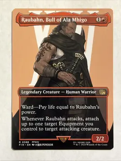 Raubahn, Bull of Ala Mhigo (Borderless) Final Fantasy Regular - Image 1