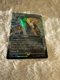 Buster Sword (Borderless) Final Fantasy Foil - Image 1