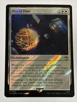 MTG Universes Beyond: Doctor Who Out of Time Surge Foil 0800 NM Rare - Image 1