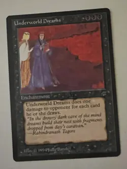 Magic the Gathering MTG Legends Underworld Dreams NM- (Beta Bob) - Image 1