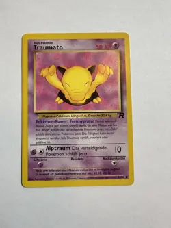 Drowzee "Traumato" 49/102 Pokemon TCG German Regular Common Base Set Card - Image 1