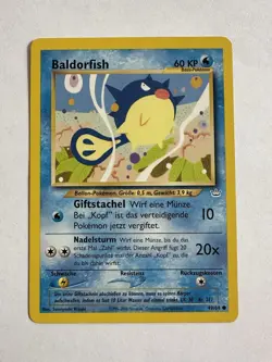 BALDORFISH (QWILFISH) - 49/64 - Neo Revelation - Common - Pokemon - German - LP - Image 1