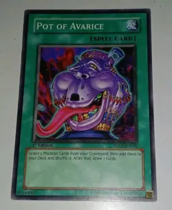 Pot of Avarice EEN-EN030 Super Rare MP Yugioh TCG LP 1st Edition - Image 1