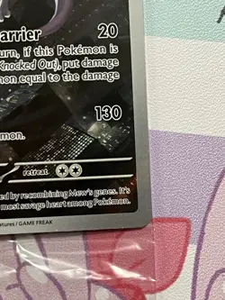 Pokemon TCG Mewtwo 052 Scarlet & Violet Promo Holo Card - Image 5