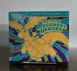 Pokemon TCG Mega Evolution Ascended Heroes Elite Trainer Box ETB Sealed New - Image 1