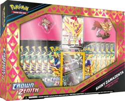 Pokemon Crown Zenith Shiny Zamazenta Premium Figure Collection NEW OVP English - Image 1