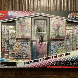 Pokemon Prismatic Evolution Premium Figure Collection Box Sealed New In Box! - Image 1