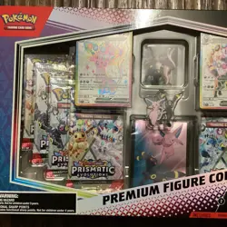 Pokemon Prismatic Evolution Premium Figure Collection Box Sealed New In Box! - Image 2