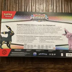 Pokemon Prismatic Evolution Premium Figure Collection Box Sealed New In Box! - Image 5