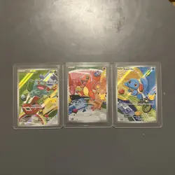 Pokemon First Partner Illustration Collection Series 1 Promos Kanto Set 37 - 39 - Image 1