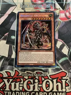 Regenesis Archfiend Secret Rare 1st Edition ALIN-EN016 Yugioh - Image 1