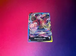 Monkey.D.Luffy Leader 3rd Anniversary Tournament 3 Brothers Pack Promo Near Mint - Image 1