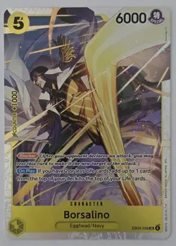 One Piece TCG Borsalino EB04-058 SR - Adventure Kami's Island - NM - Image 1