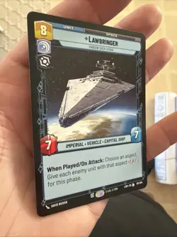 Lawbringer - Shadow Over Lothal - 101/264 - A Lawless Time LAW Star Wars SWU NM - Image 2