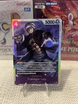 One Piece TCG - PRB01 The Best - Trafalgar Law ST10-010 SR - English - Image 1