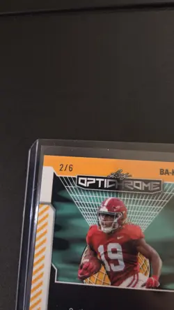 2025 Leaf Optichrome KENDRICK LAW Green Auto/ 6 Kentucky Wildcats - Image 3