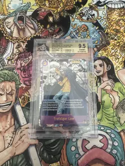 Law OP05-069 Manga 9.5 BGS Graded - Image 1