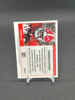 KENDRICK LAW 2024 Leaf Metal Collective Football RC Rookie Auto #/20 - Image 2