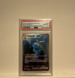 Blastoise ex 200/165 (PSA 10) 151 Special Illustration Rare - Pokemon TCG - Image 3