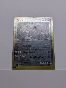 Aggron 1/109 Reverse Holo EX Ruby & Sapphire Pokemon Card - MP - Image 2