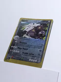 Aggron 1/109 Reverse Holo EX Ruby & Sapphire Pokemon Card - MP - Image 4