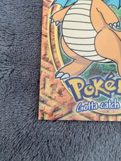 Pokemon Movie Card Dragonite #149 E12 of 12 | Topps 1998 Black Label | See Pics - Image 2