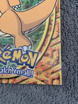 Pokemon Movie Card Dragonite #149 E12 of 12 | Topps 1998 Black Label | See Pics - Image 5