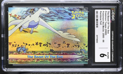 Pokemon Card The Beast of the Sea 66 Rainbow Foil Topps The Movie 2000 Lugia CGC - Image 1