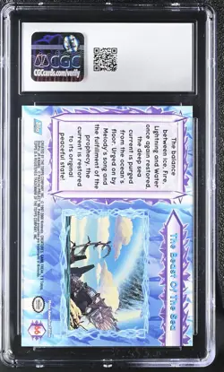 Pokemon Card The Beast of the Sea 66 Rainbow Foil Topps The Movie 2000 Lugia CGC - Image 2