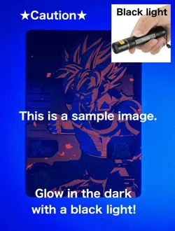 Son Goku Super Dragon Ball Heroes Booom CP Glow Card UGM1-SCP1 Glow In The Dark - Image 4
