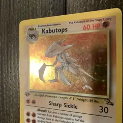 1st Edition Kabutops WOTC Holo Pokemon Card Rare - Image 3