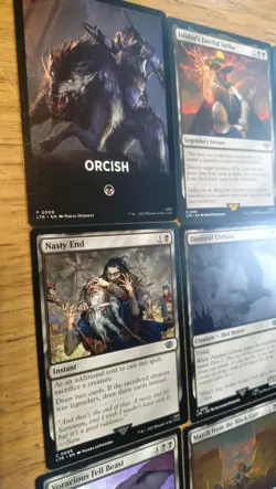 MTG Magic The Gathering Lord Of The Rings Orcish Jumpstart Pack x20 Cards NM - Image 2