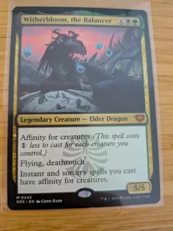 MTG Witherbloom, the Balancer 0245 Secrets of Strixhaven M/NM Free UK P&P - Image 1