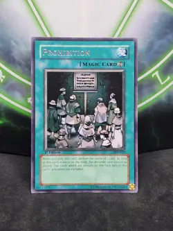 Yugioh Prohibition PSV-039 Rare 1st Edition LP - Image 1