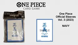 One Piece Official 70 Sleeves Vol. 3 - NAVY - Bandai (2023) - NEU & OVP - Image 1