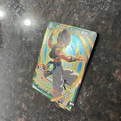 Gogeta Birth of the Ultimate Warrior GOLD STAMP Foil Dragon Ball Super Card | NM - Image 5