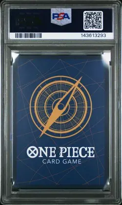 Shanks One Piece A Fist of Divine Speed OP11-004 ST16-004 Special Art SP PSA 9 - Image 2