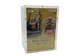 Acrylic Case fits One Piece Double Pack Set Display Case hardcover protection bo - Image 1