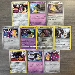 Mawile Pokemon Card Collection Lot Of 10 With Reverse Holo - Image 1